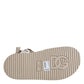 Sandali da uomo con cinturino in nappa beige Devotion