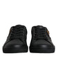 Black London Sacred Heart Men Sneakers Shoes