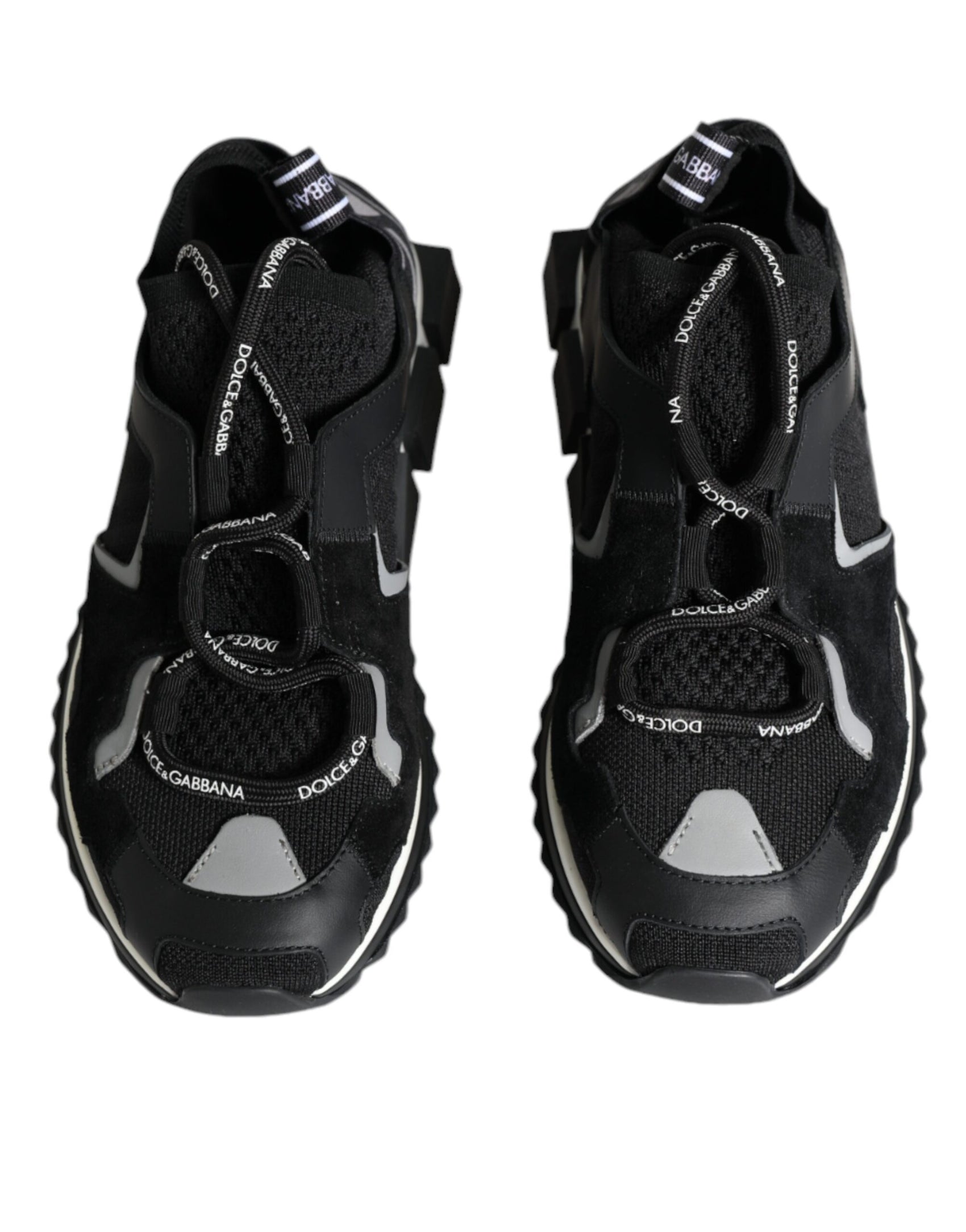 Sorrento Trekking-Sneakers aus schwarzem Mesh