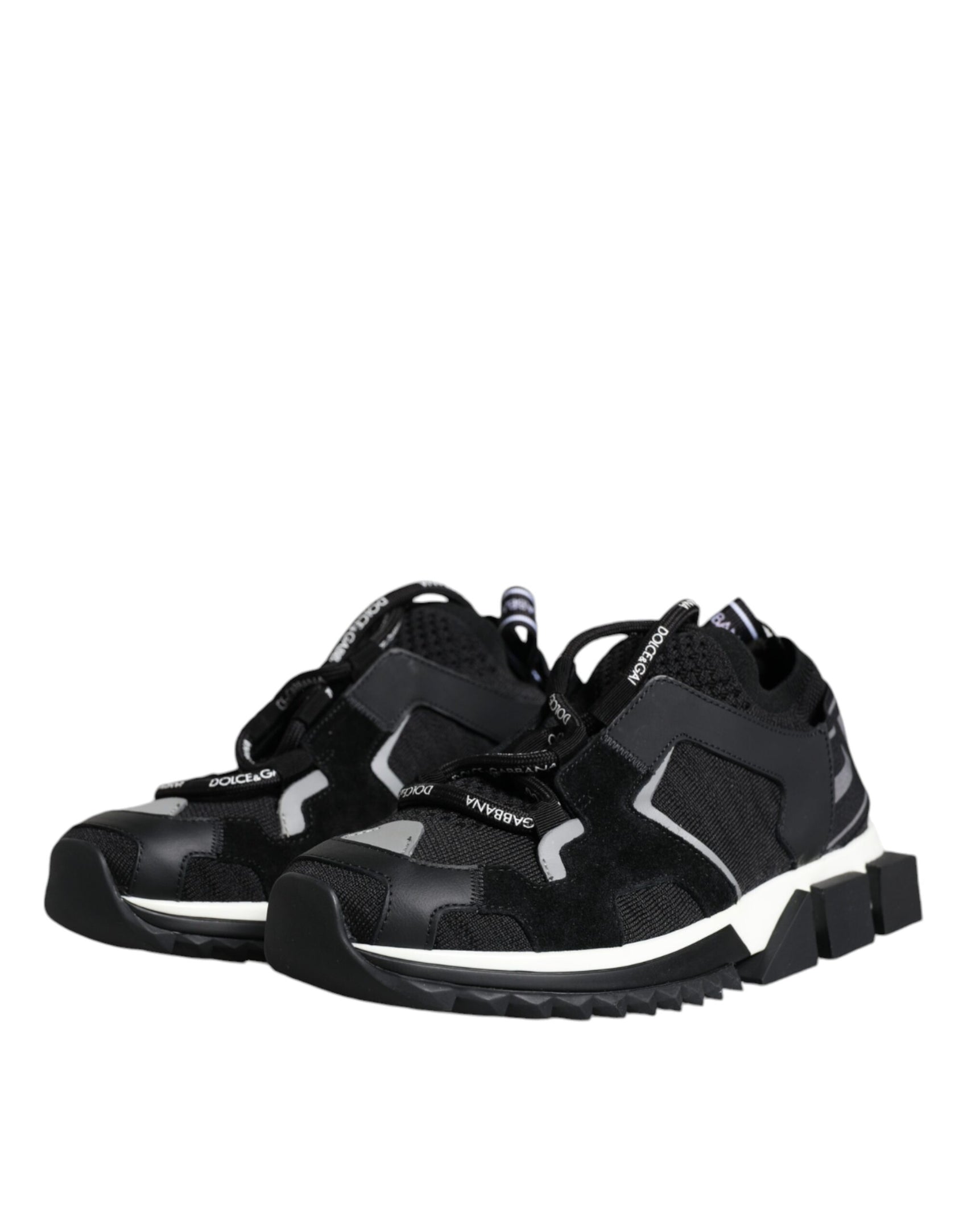 Sorrento Trekking-Sneakers aus schwarzem Mesh