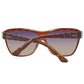 Brown Injected Sunglasses