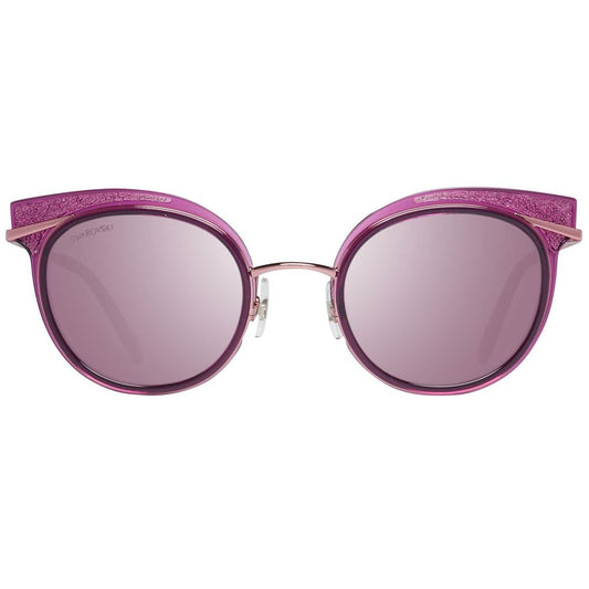 Purple Metal And Plastic Sunglasses