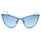 Blue Metal Sunglasses