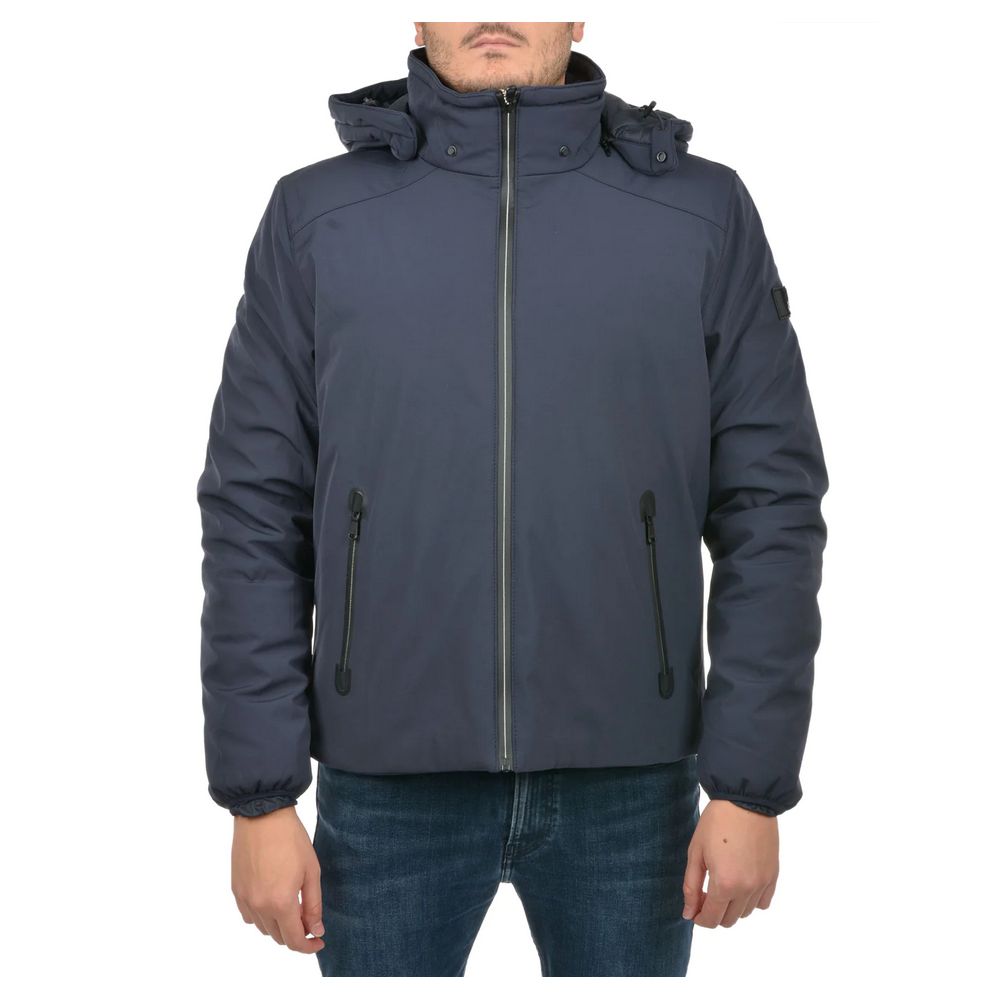 Blue Nylon Jacket