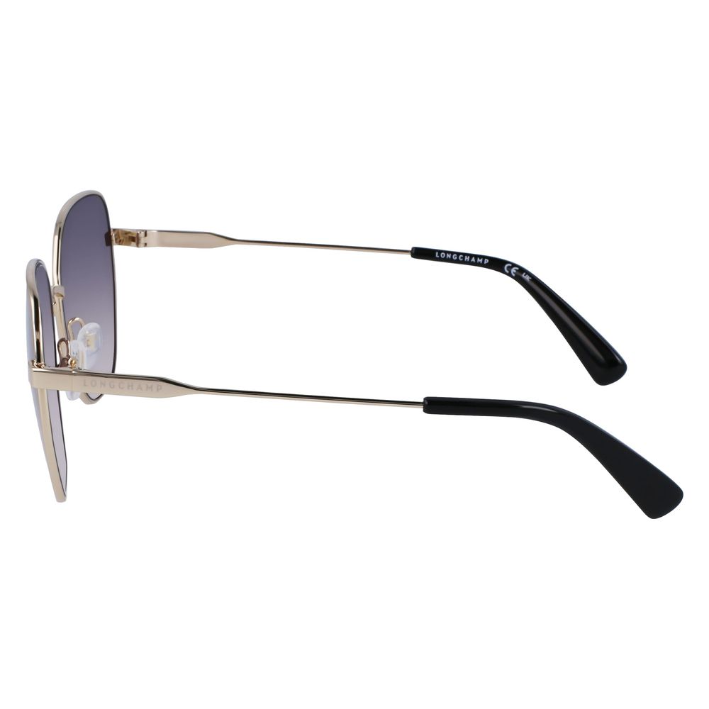 Gelbe Sonnenbrille aus Metall