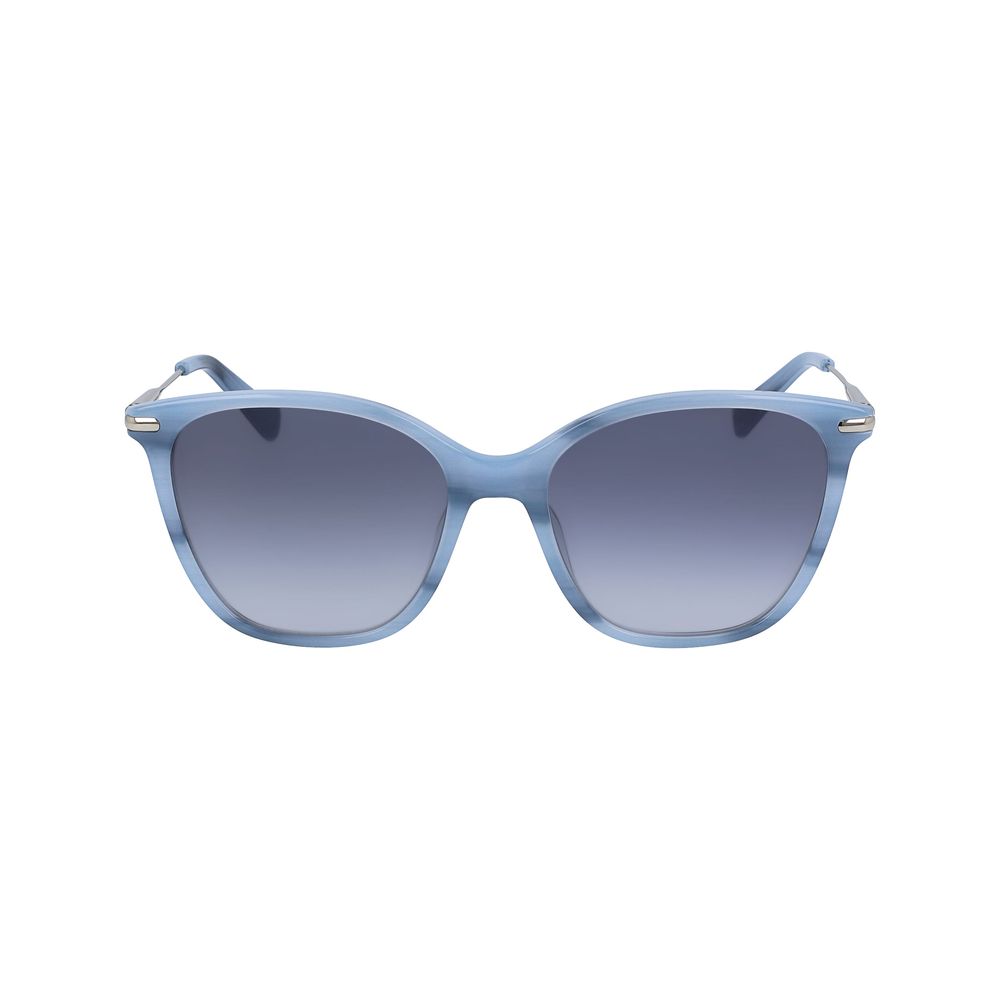 Occhiali da sole in acetato blu