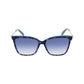 Blaue Acetat-Sonnenbrille