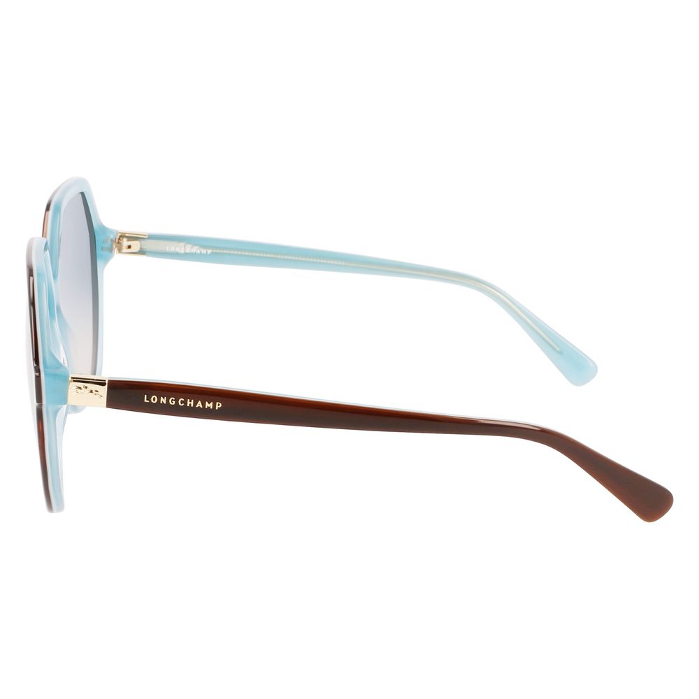 Braune Acetat-Sonnenbrille