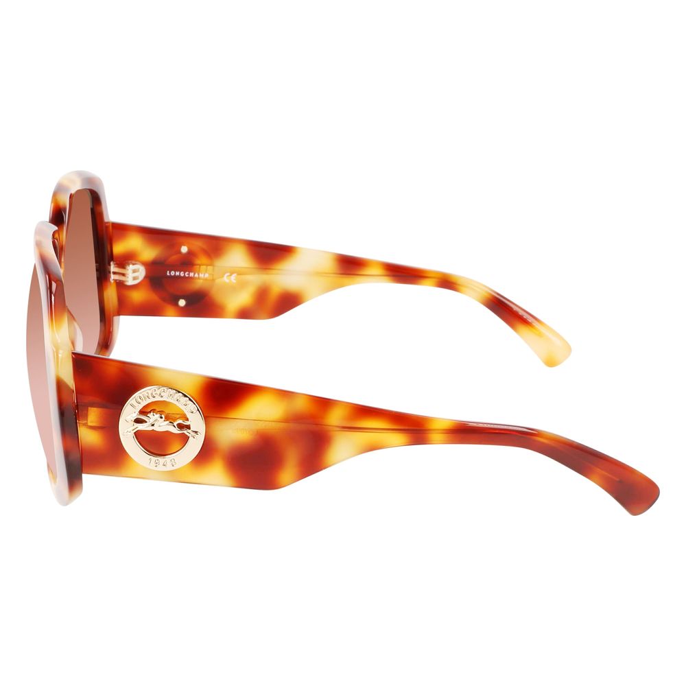 Braune Acetat-Sonnenbrille