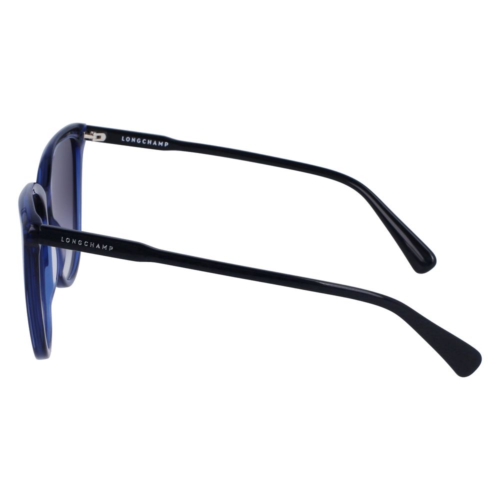 Blaue Acetat-Sonnenbrille