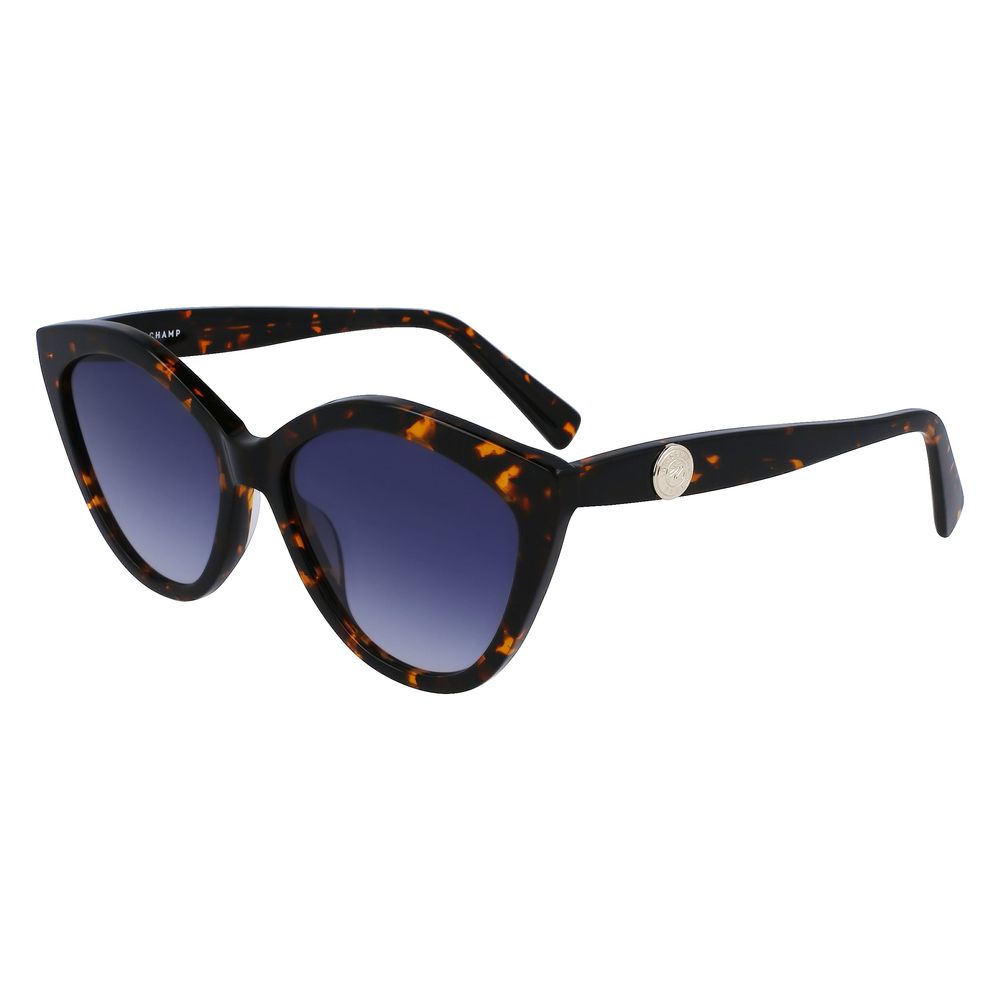 Braune Acetat-Sonnenbrille