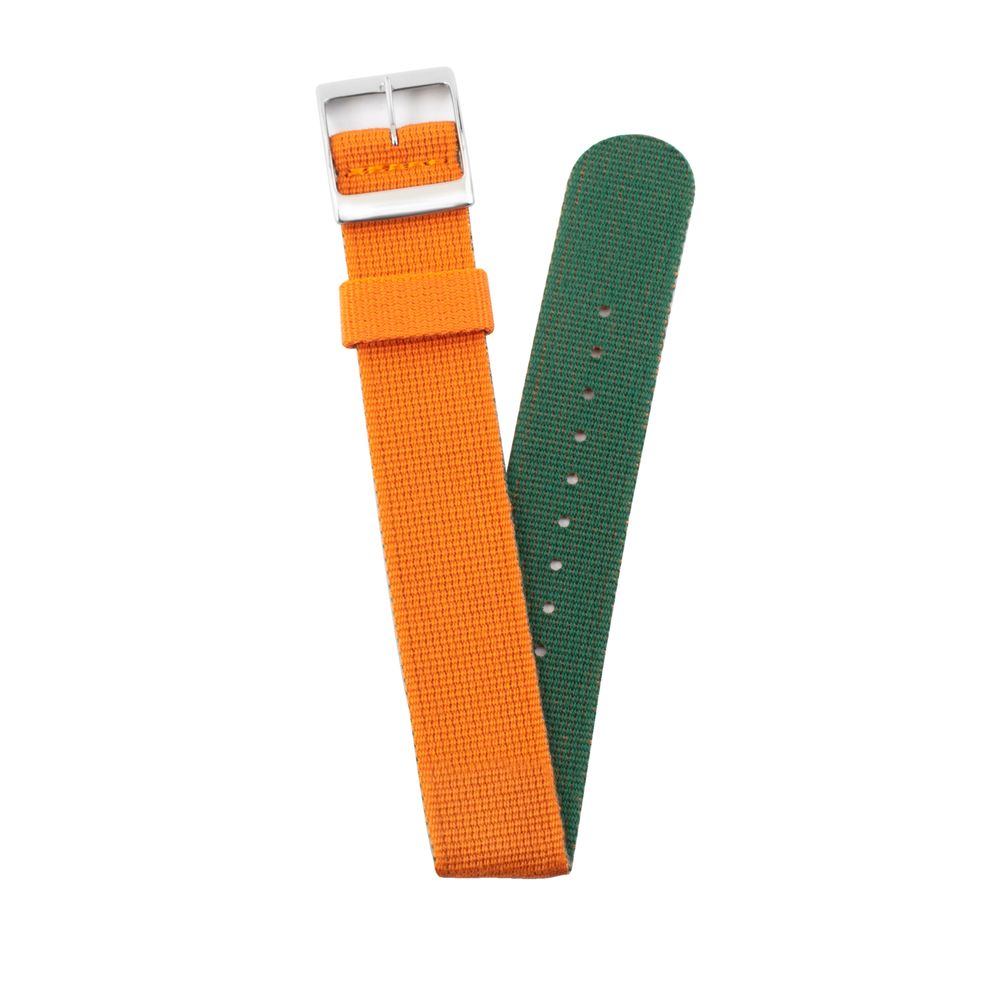 Orange Nylon Watch