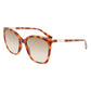 Braune Sonnenbrille mit Spritzguss-Optik