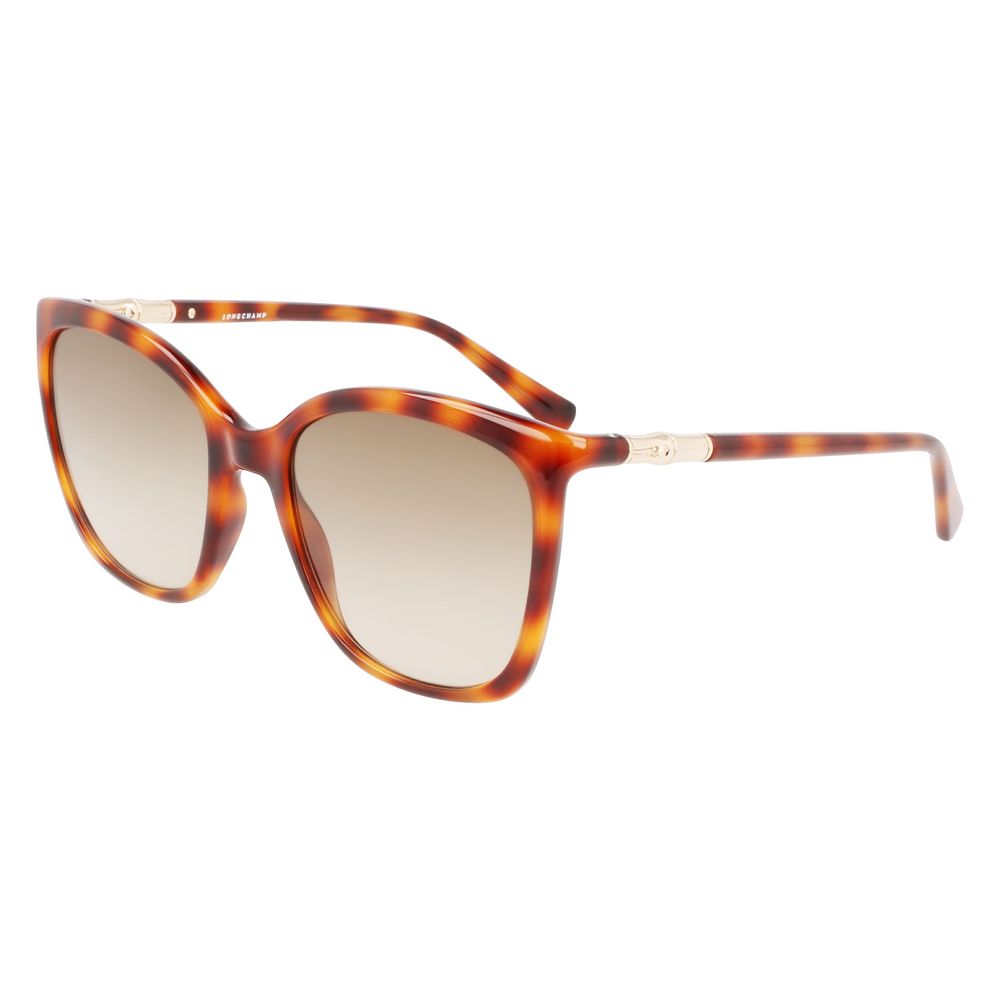 Braune Sonnenbrille mit Spritzguss-Optik