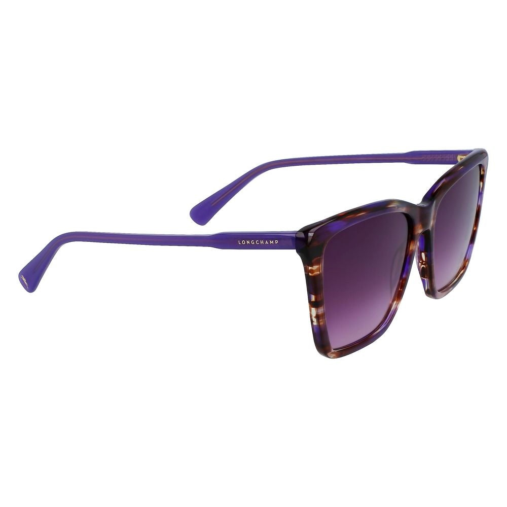 Lila Acetat-Sonnenbrille