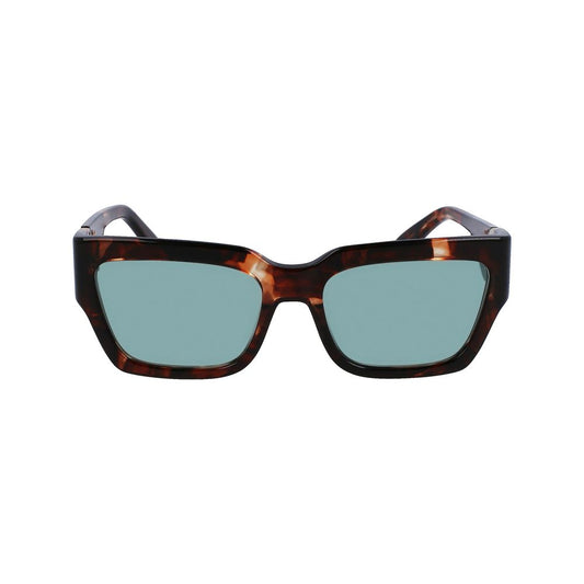 Braune Acetat-Sonnenbrille