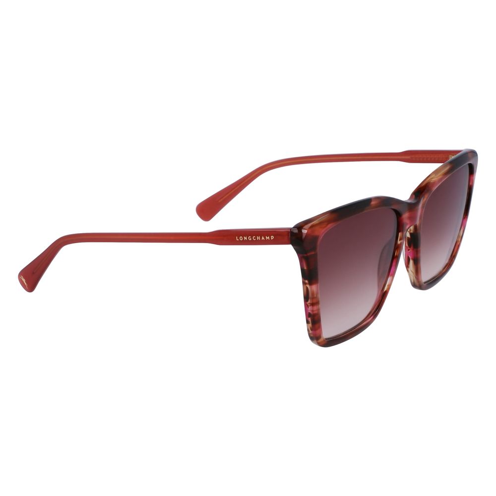 Rote Acetat-Sonnenbrille