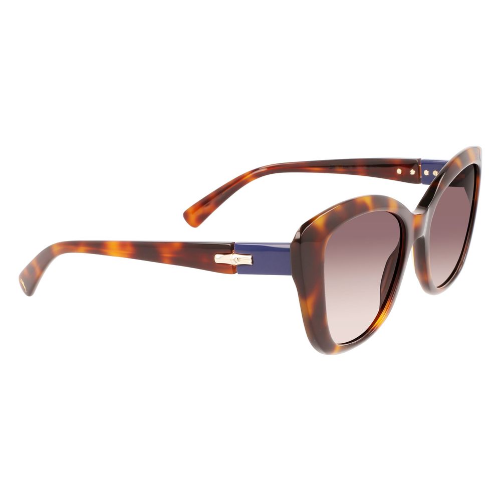 Braune Acetat-Sonnenbrille