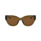 Brown Injected Sunglasses