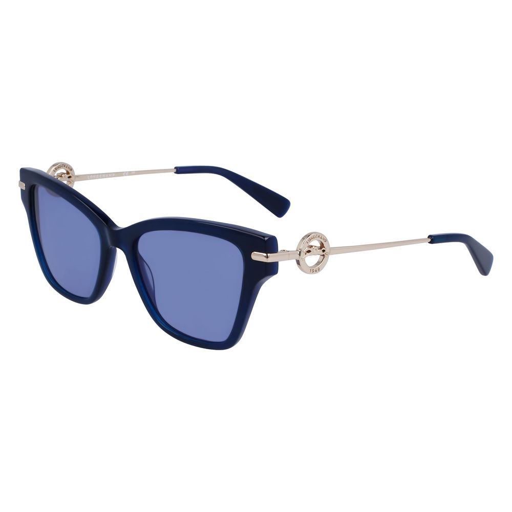 Blaue Acetat-Sonnenbrille