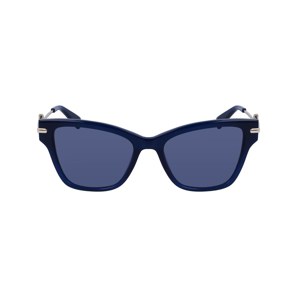 Blaue Acetat-Sonnenbrille