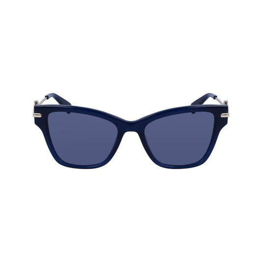 Blaue Acetat-Sonnenbrille