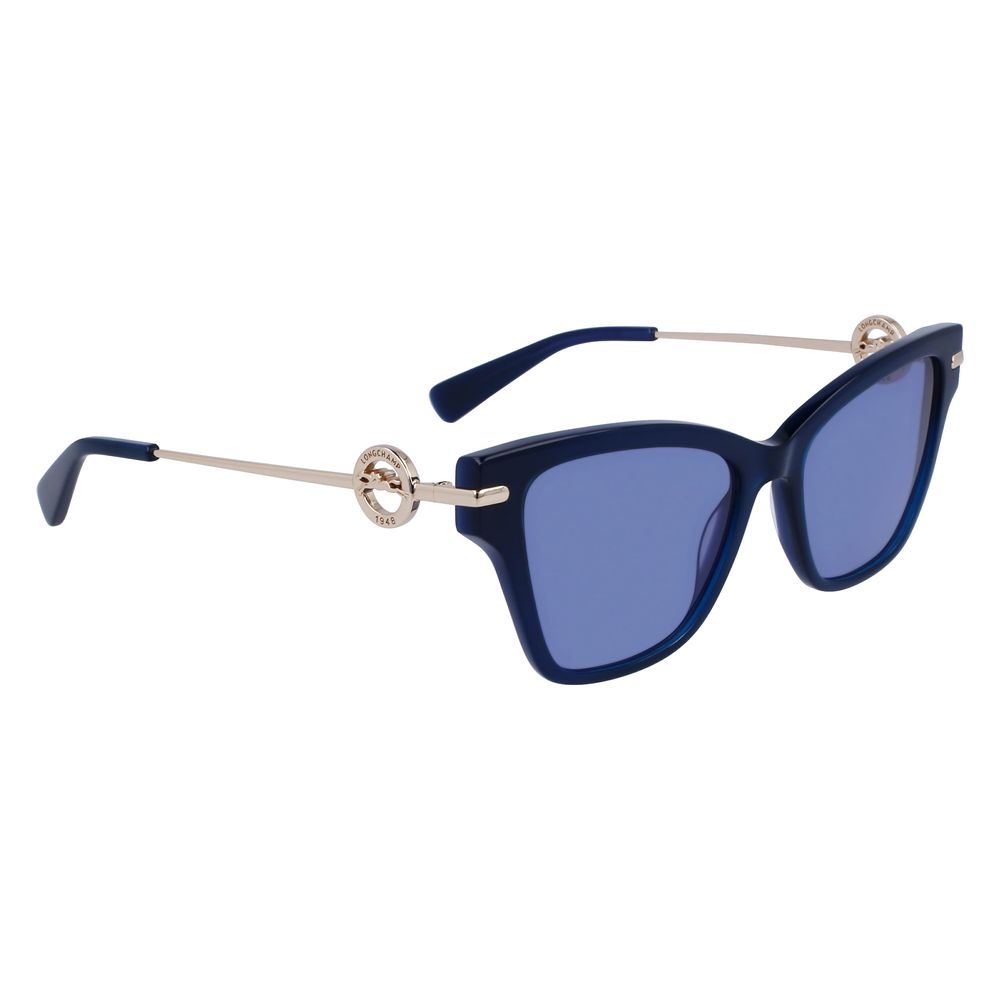 Blaue Acetat-Sonnenbrille