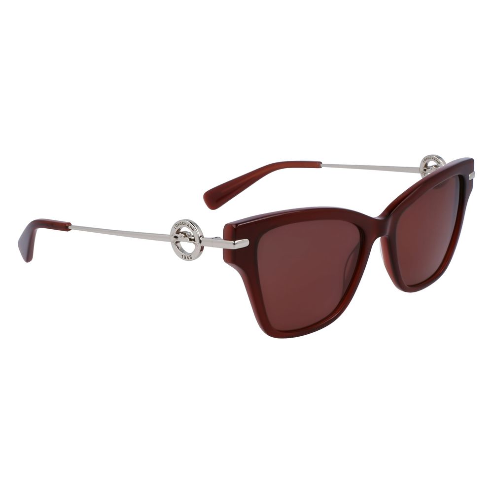 Braune Acetat-Sonnenbrille