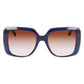 Blaue Acetat-Sonnenbrille