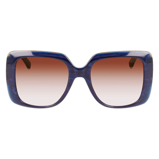 Blaue Acetat-Sonnenbrille