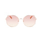 Bicolor Metal Sunglasses