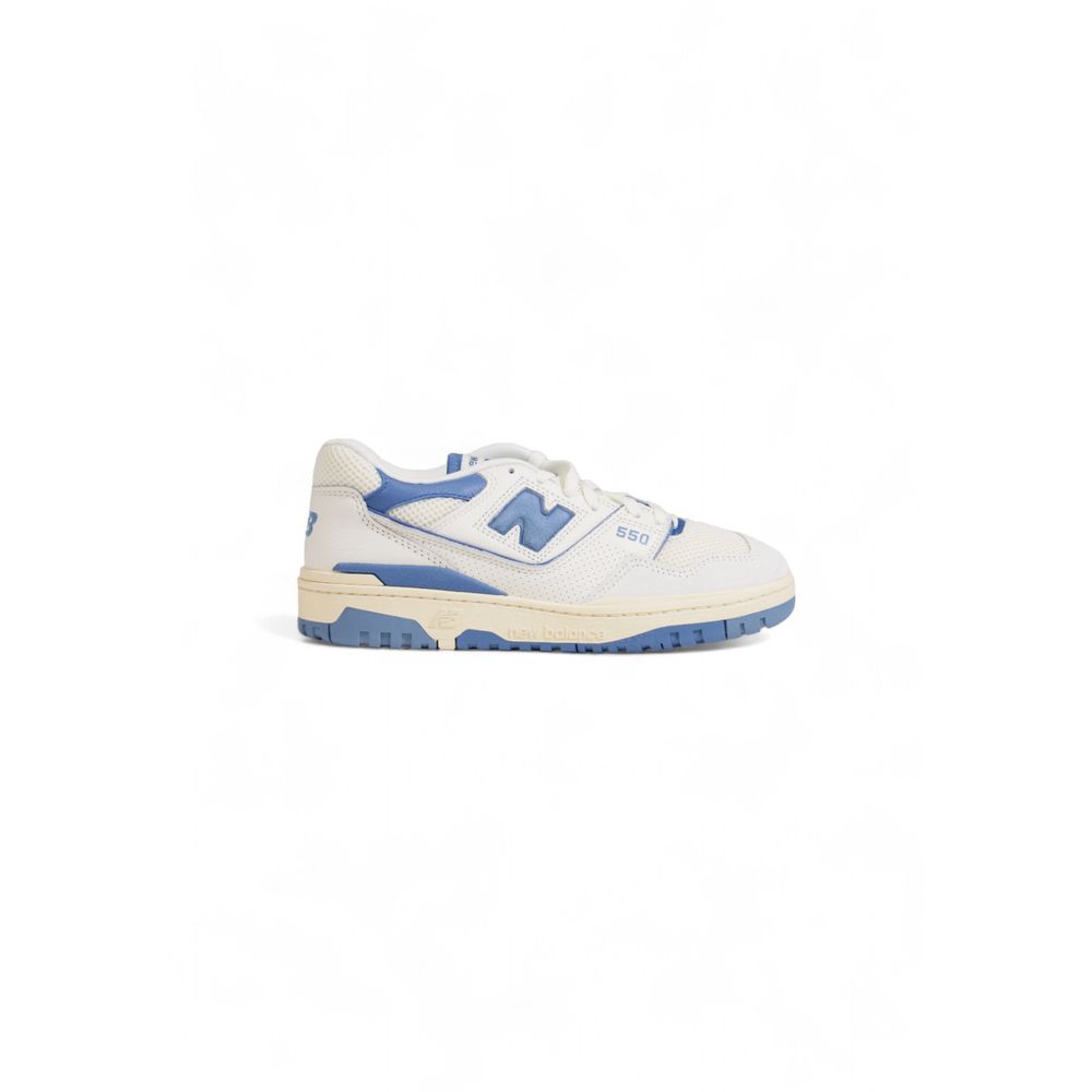 Blauer Ledersneaker