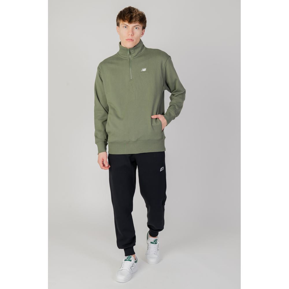 Grüner Baumwollpullover