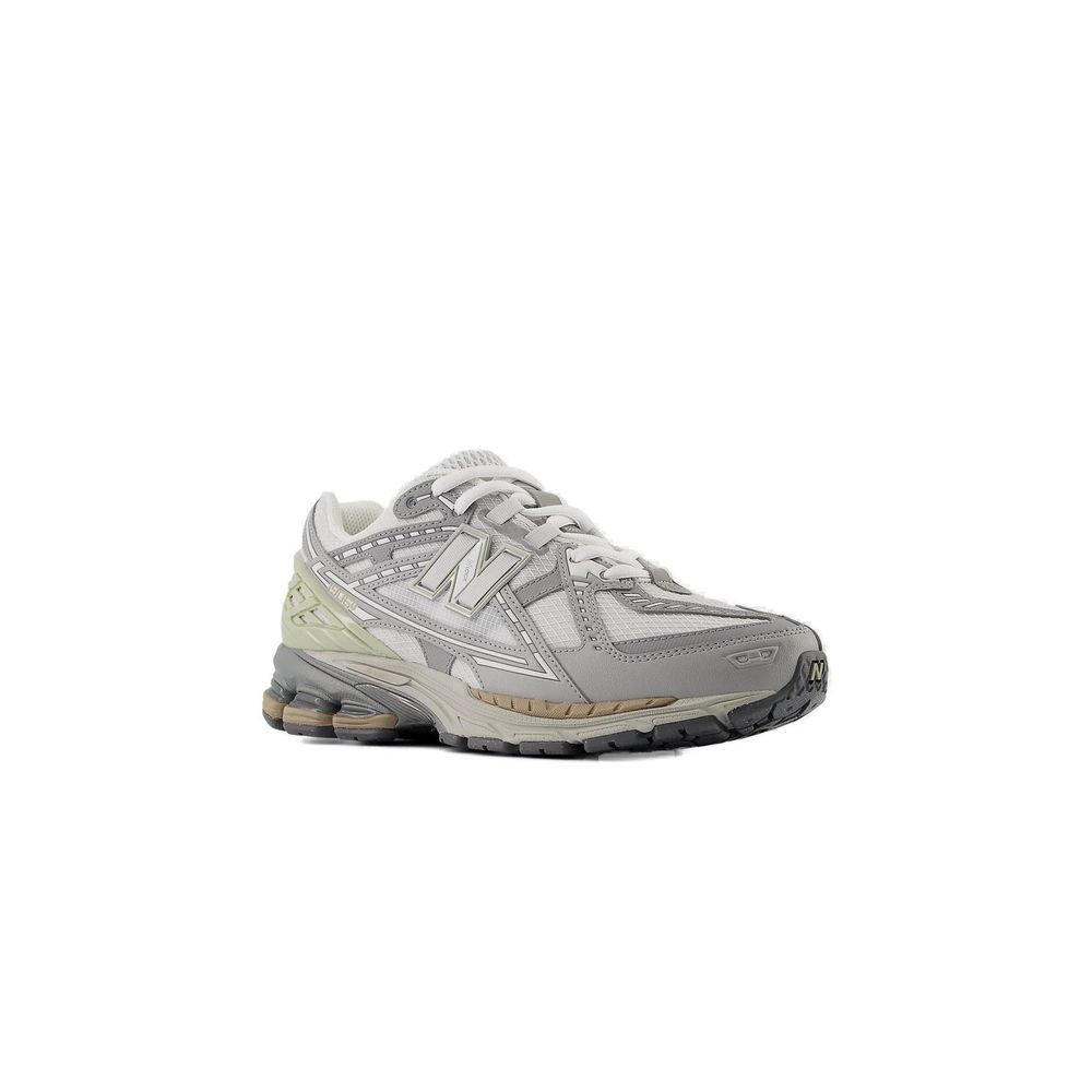 Gray Synthetic Fibres Sneaker