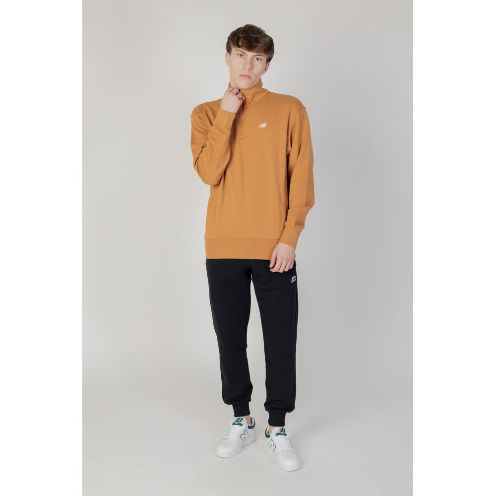 Brauner Baumwollpullover