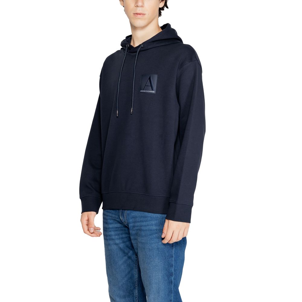 Maglione in cotone blu
