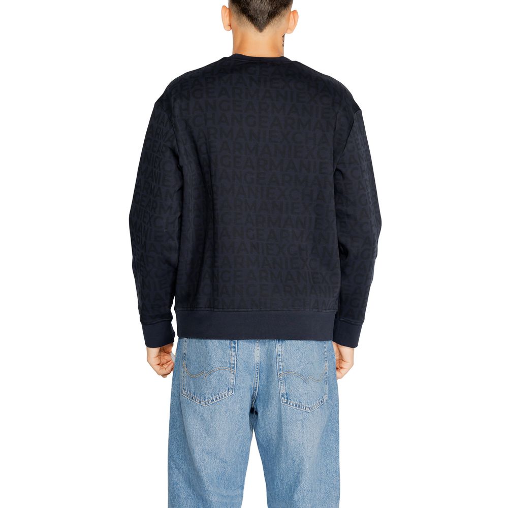 Maglione in cotone blu