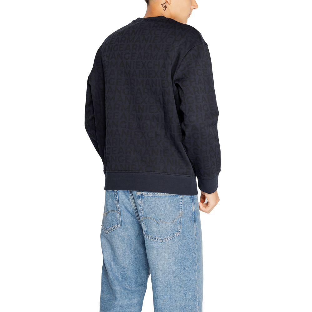 Maglione in cotone blu