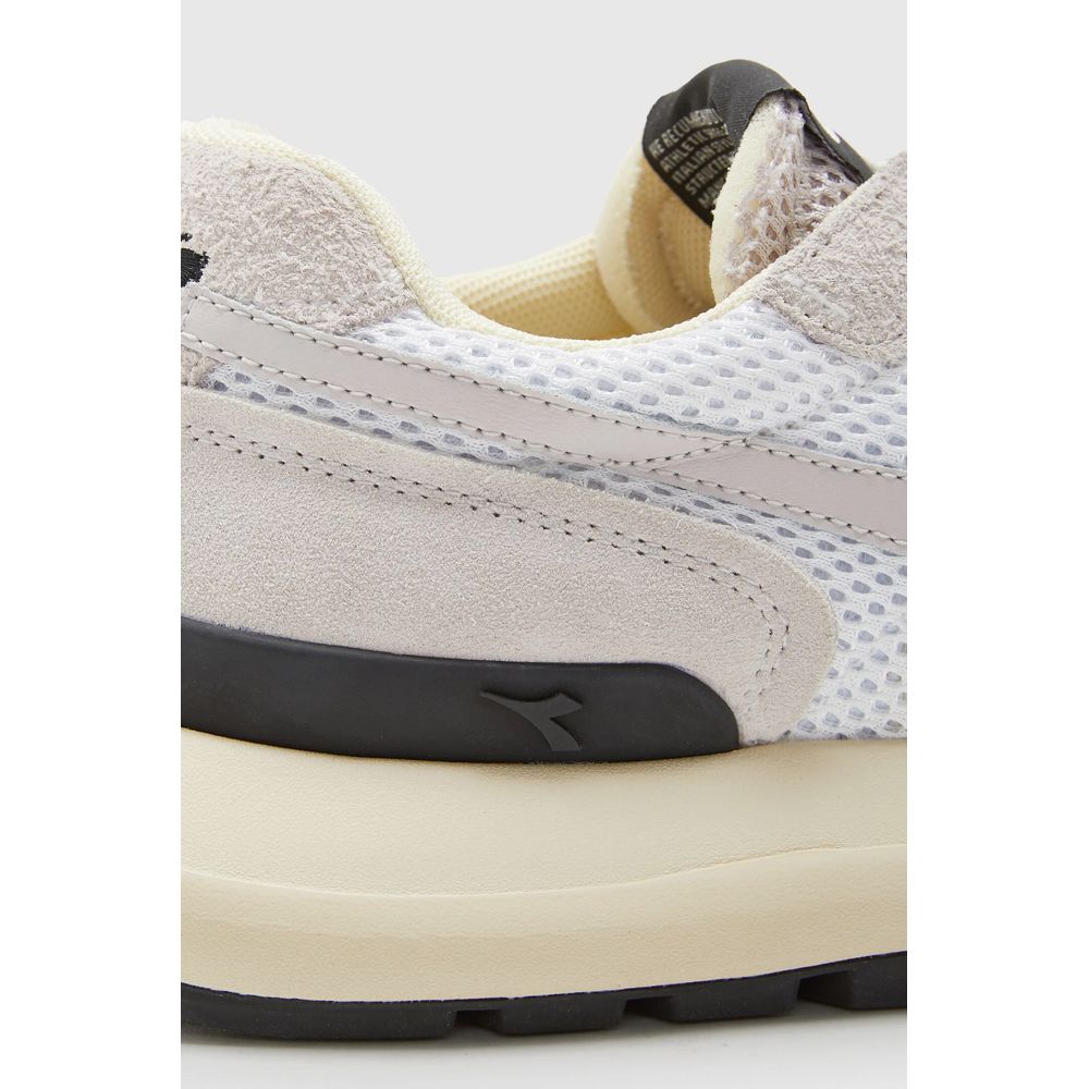 Sneaker in pelle bianca