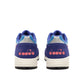 Sneaker in pelle blu