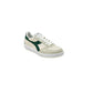 Sneaker in pelle verde