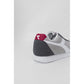 Grauer Polyester-Sneaker