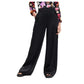 Black Viscose Jeans & Pant