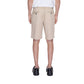Pantaloncini in cotone beige