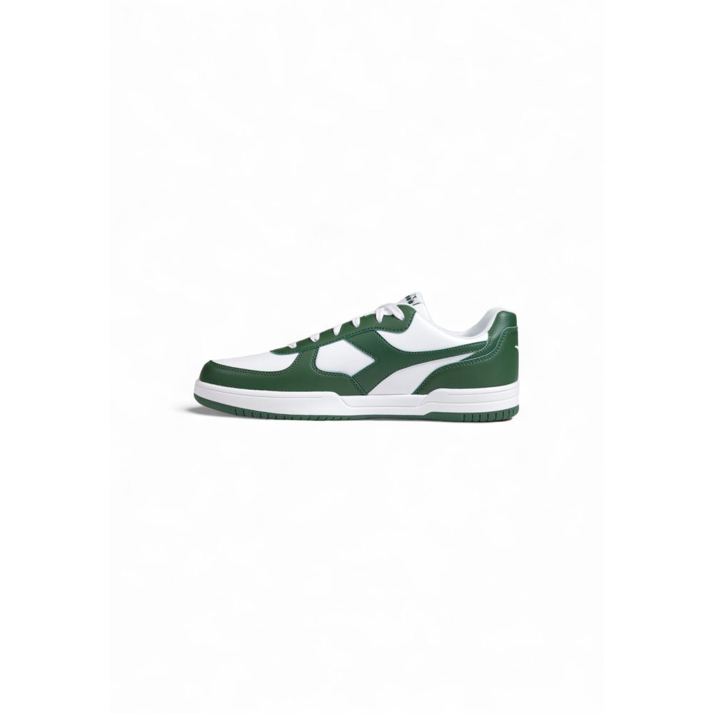 Grüner Ledersneaker
