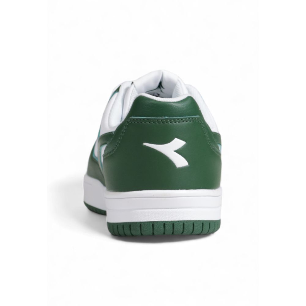 Green Leather Leather Sneaker