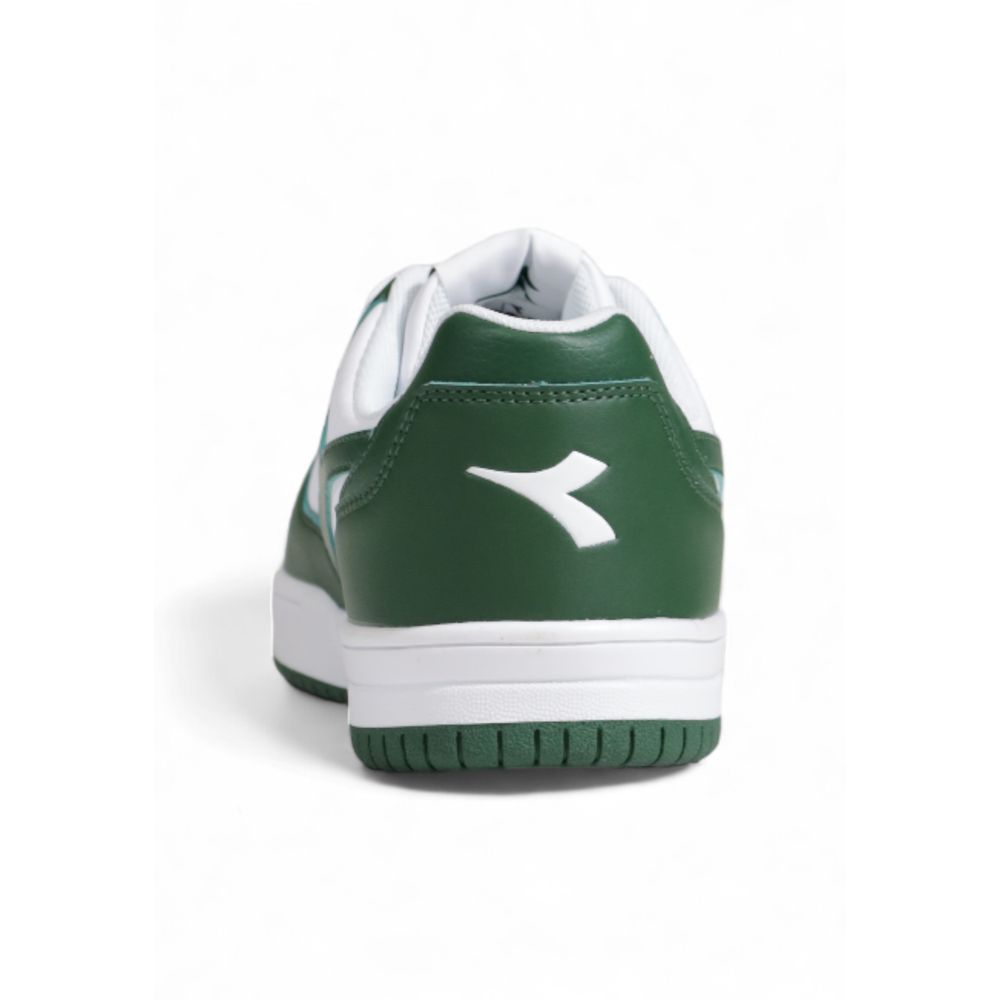 Grüner Ledersneaker