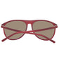 Burgundy Unisex Sunglasses