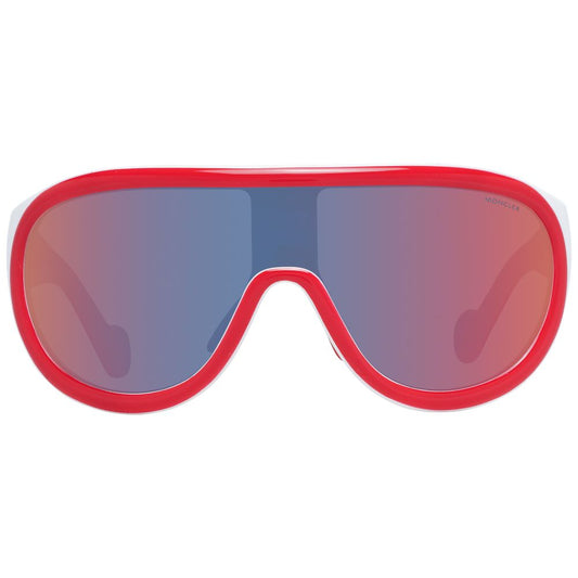 Rote Unisex-Sonnenbrille