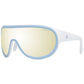 Blaue Unisex-Sonnenbrille